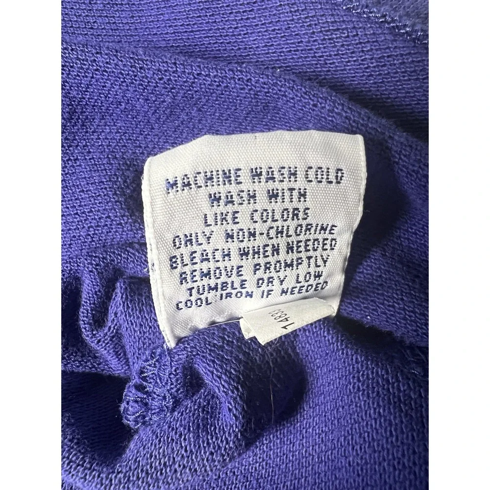 Polo Ralph Lauren Men's Cotton Polo Shirt XL Navy Blue Preppy Classic Fit Y2K
